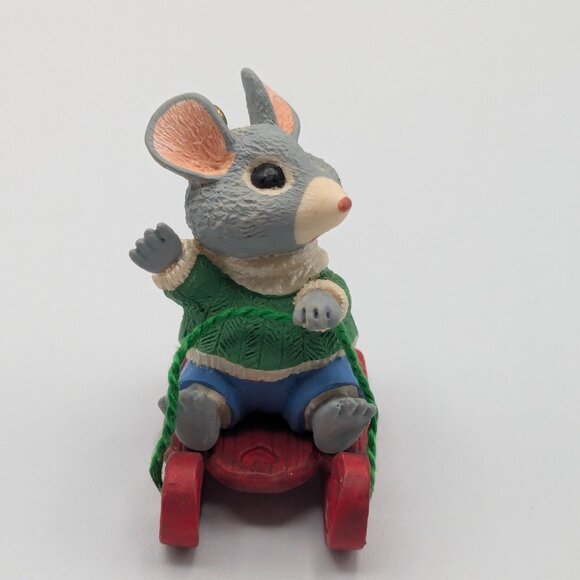 Hallmark Keepsake Look Out Below 1991, Tender Touches Collection Ornament - Picture 3 of 10